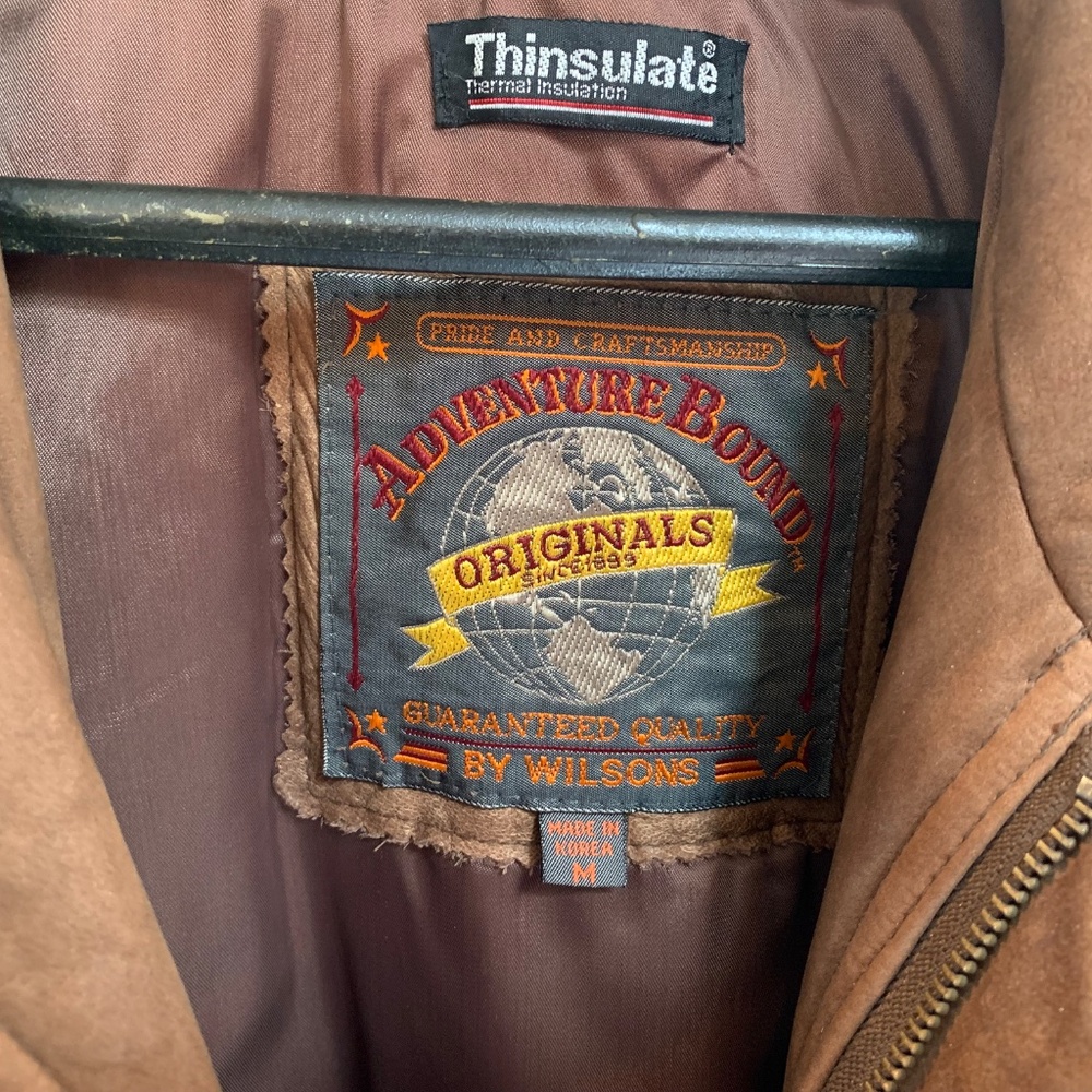 Wilson’s Leather Adventure Bound Bomber Jacket, Men’s size M - Picture 4 of 4